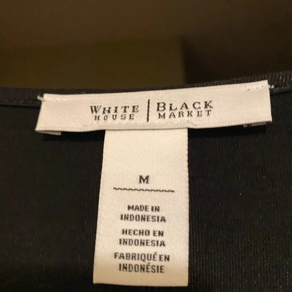 White black medium shirt - Picture 5 of 5